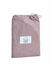 Σεντόνι Αιγαίον Non Iron με λάστιχο 100X200+40 / Earthy Red